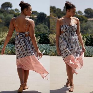 Anthropologie Striped Maxi Dress
